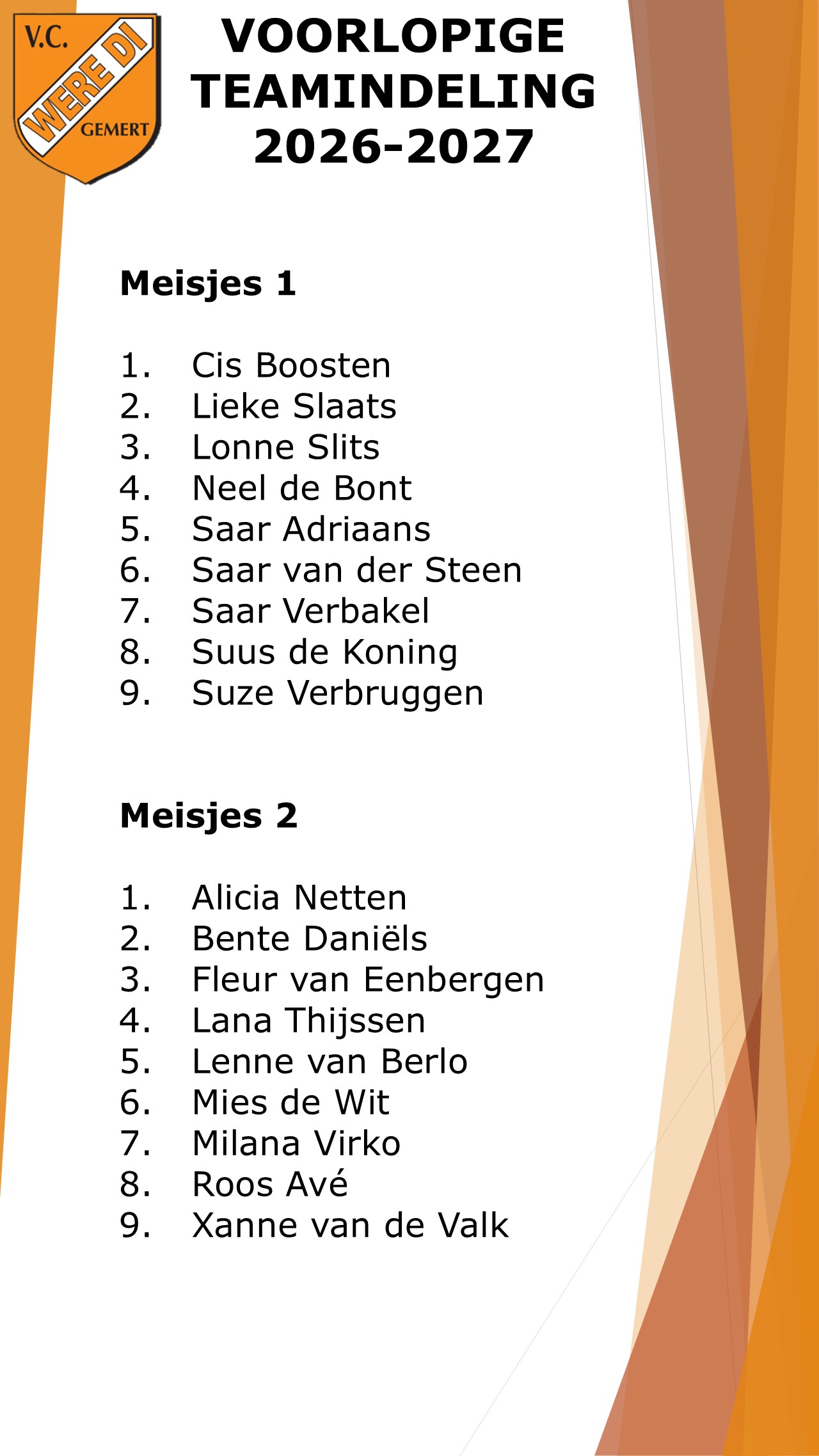 2026 2026 Meisjes1 Meisjes2